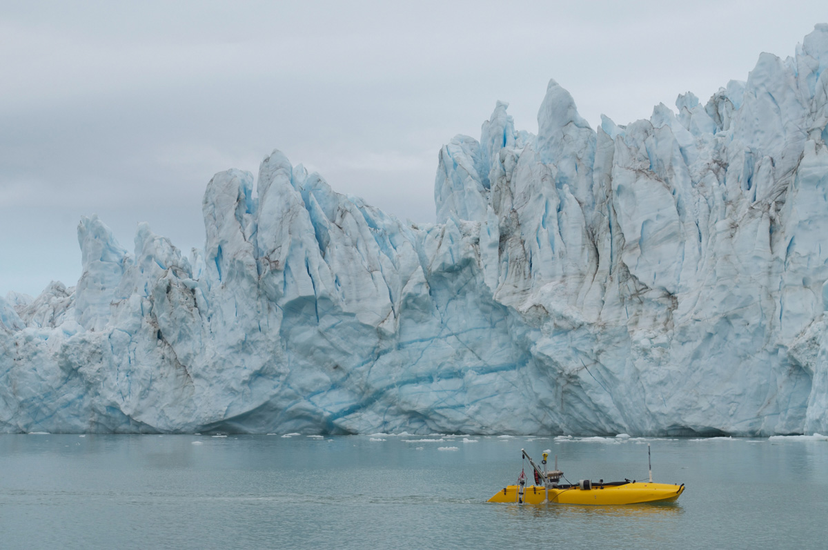 Kayak in arctic