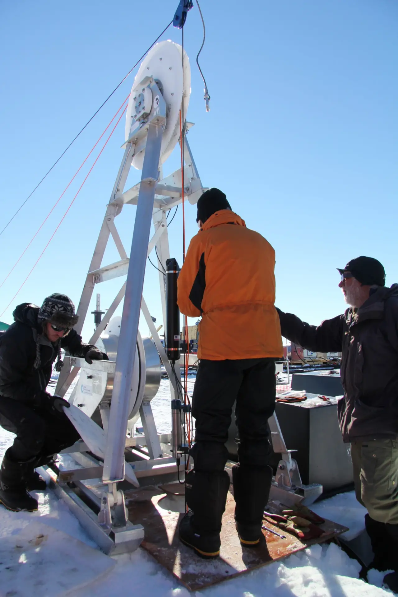 Oceanographers working