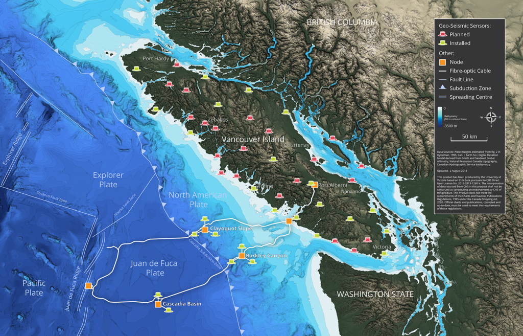 Bc S Earthquake Early Warning Offshore Sensor