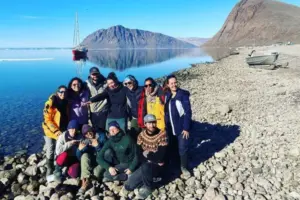 Group of interdisciplinary scientists from the summer 2022 field season.