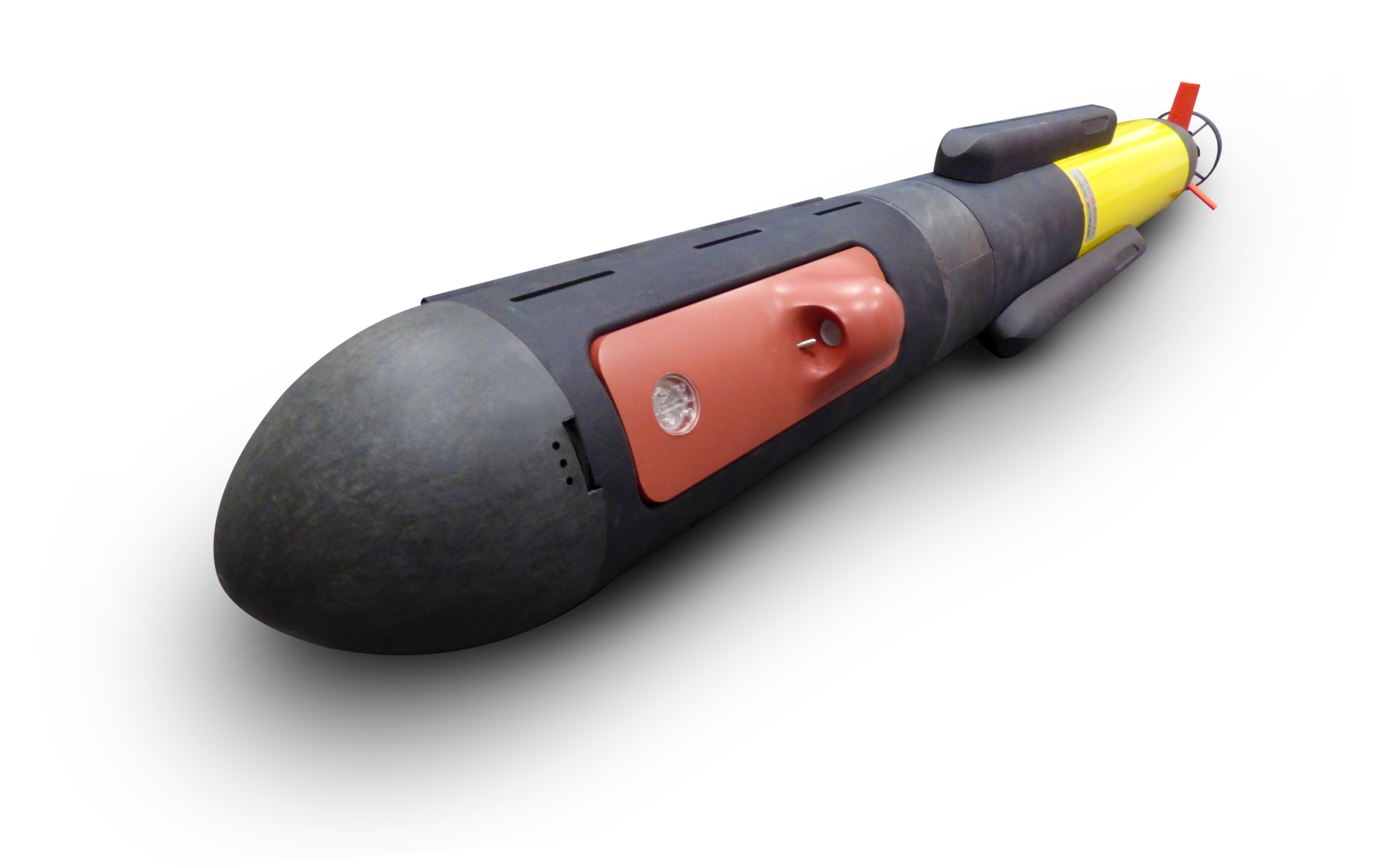 The RBRlegato3 C.T.D mounted on the NemoSens AUV.
