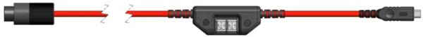 USB MCIL-6FS to USB Type C, patch cable, 2m