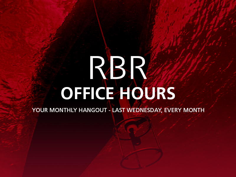 RBR office hours - your monthly hangout with RBR